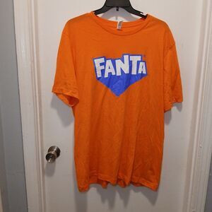 Canvas Fanta Orange 2 XL Tee shirt Short Sleeve  T-Shirt